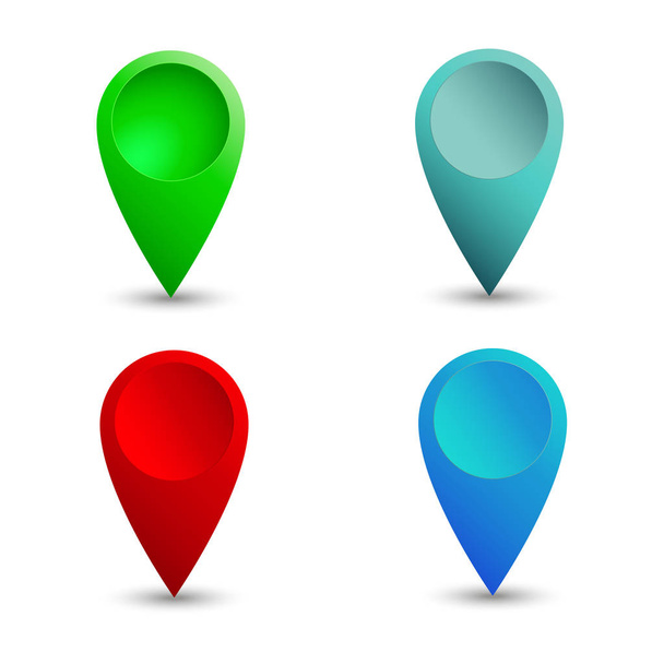 Location GPS icon sign. Vector. - Vector, Image