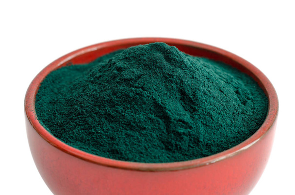 Organic spirulina powder - Photo, Image