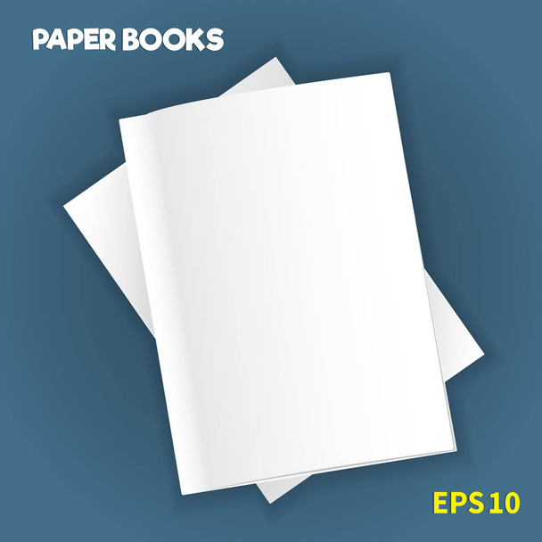 mock-ups of paper books-11 - Vector, Image