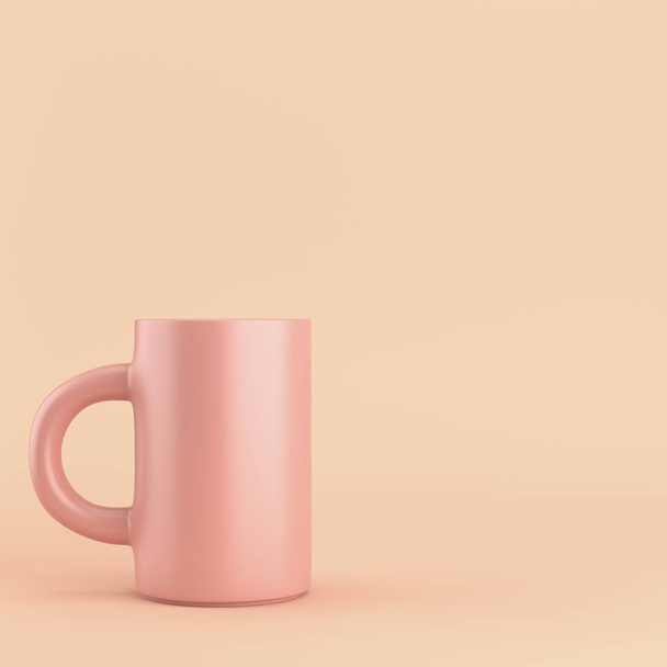 Coffee mug on bright background - Foto, Imagen