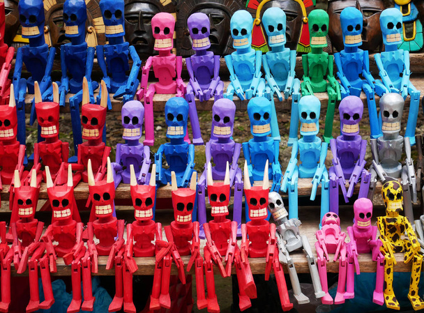 Renkli Meksika Şeytan Bebekleri - Fotoğraf, Görsel