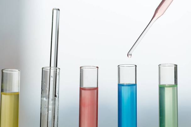 Biochemistry experiment - Foto, Bild