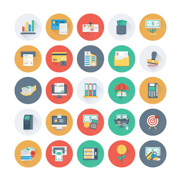 Finance and Banking Vector Icons 5 - Vector, Imagen