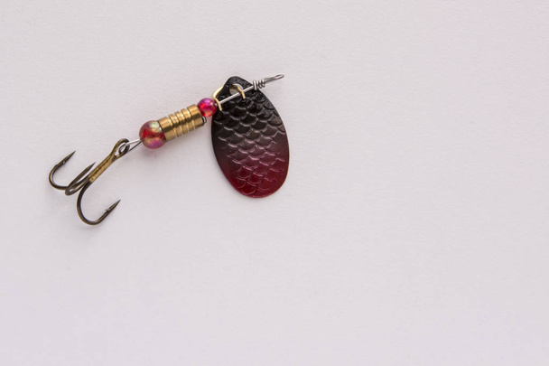 Fishing lure, bait spoon  - Фото, изображение