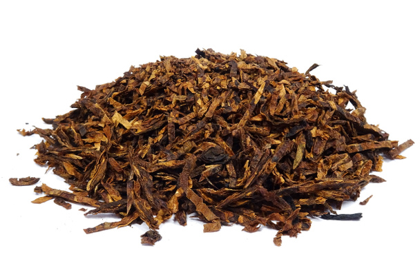 dried pipe tobacco (Nicotiana) - Photo, Image