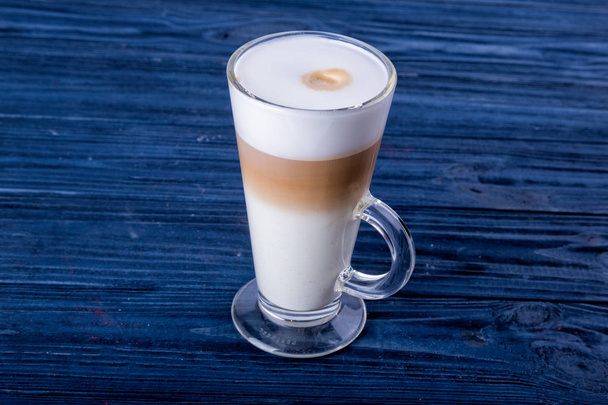 List of latte art shapes on white background isolated - Φωτογραφία, εικόνα