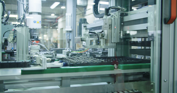 Automated machine in a production line - Footage, Video