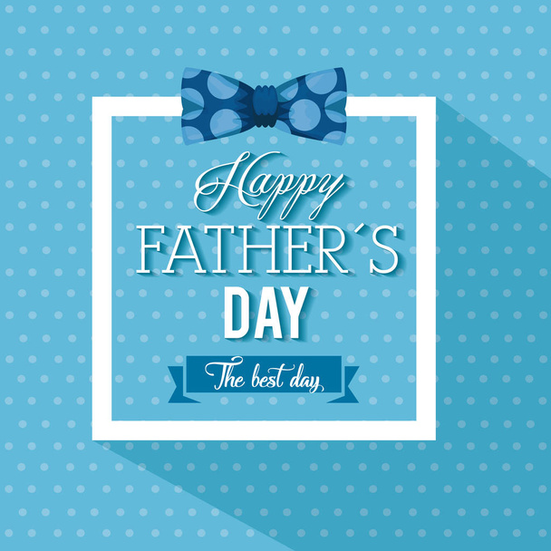 Boldog Apák napja kártya kalligráfia és tartozék - Vektor, kép
