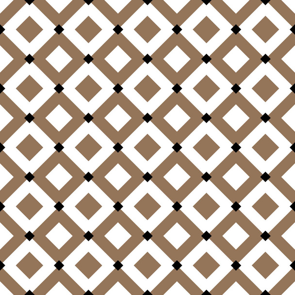 Vintage diagonale carrés chequerwise croix lignes motif vectoriel ou arrière-plan. Texture pour carreaux
 - Vecteur, image