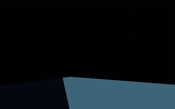 Donkerblauw vector Lowpoly achtergrond met kopie-ruimte. Gebruikte dekkingsmasker. - Vector, afbeelding