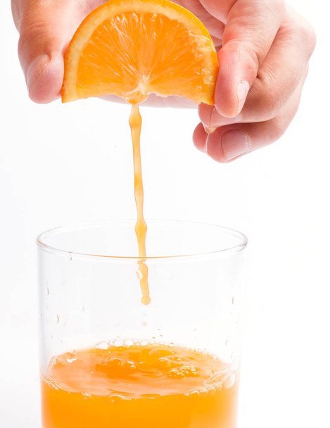 Orange Juice Beverage Represents Tropical Fruit And Oranges   - Фото, зображення