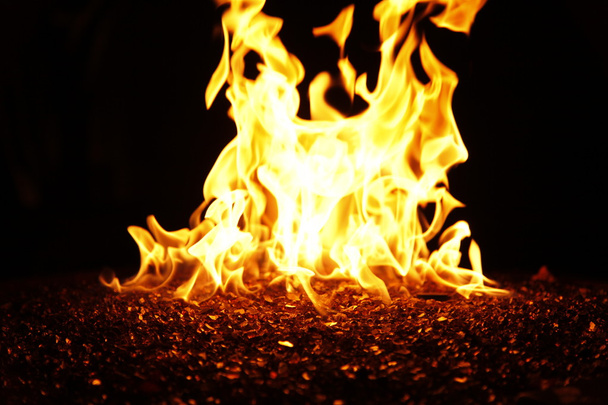 Flammes dansantes
 - Photo, image