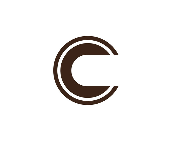 C Harfi Logo Şablon Tasarım Vektörü.. - Vektör, Görsel