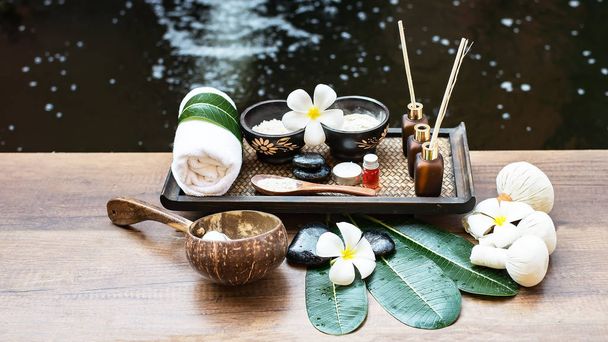 Spa scrub trattamento e massaggio, Thailandia
 - Foto, immagini