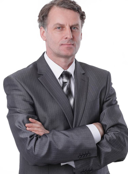 closeup portrait of handsome businessman. - Fotó, kép