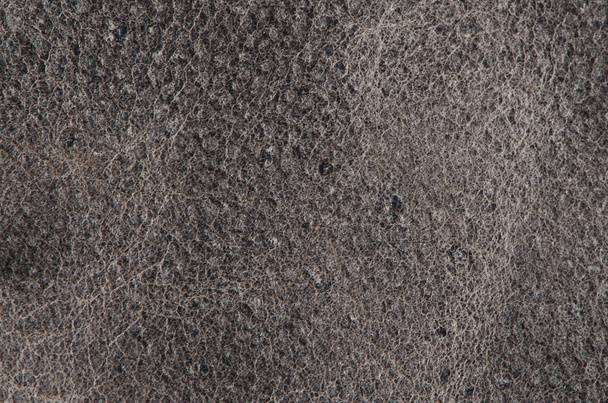 Grey leather texture closeup - Foto, Imagem
