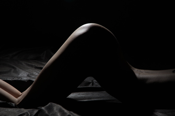 Young womans naked buttocks - Valokuva, kuva