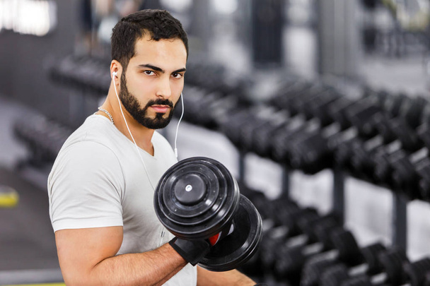 Arms Workout in the Gym - Фото, зображення