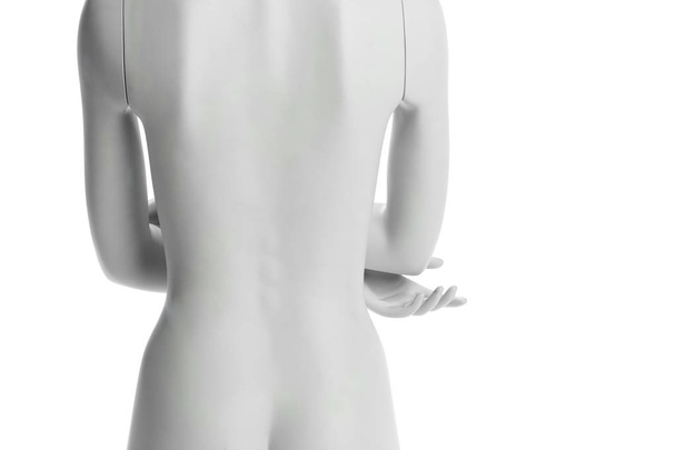 female mannequin isolated on white background - Foto, Imagem