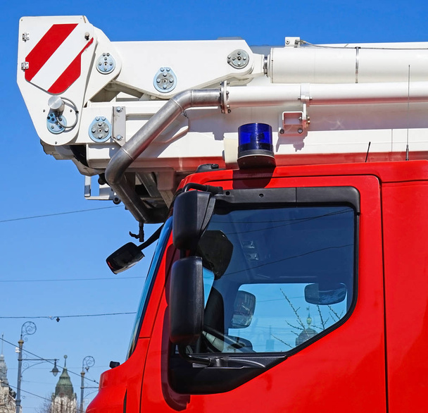 Part of a firefighter truck - Fotó, kép