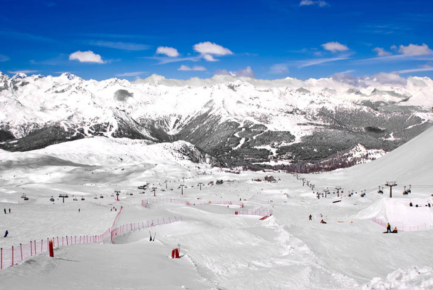 Alp kış manzarası - Fotoğraf, Görsel