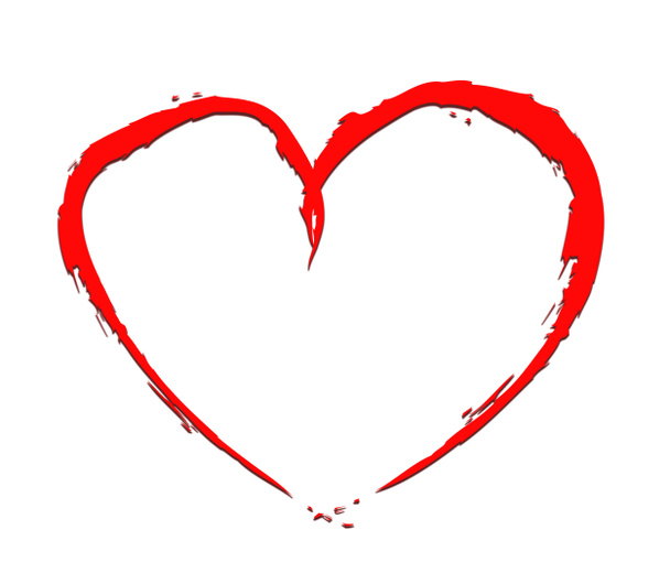 Червоне серце
 - Фото, зображення