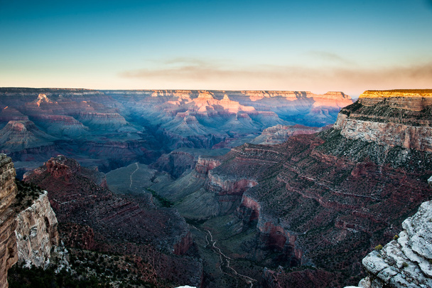 Pôr do sol no Grand Canyon South Rim
 - Foto, Imagem