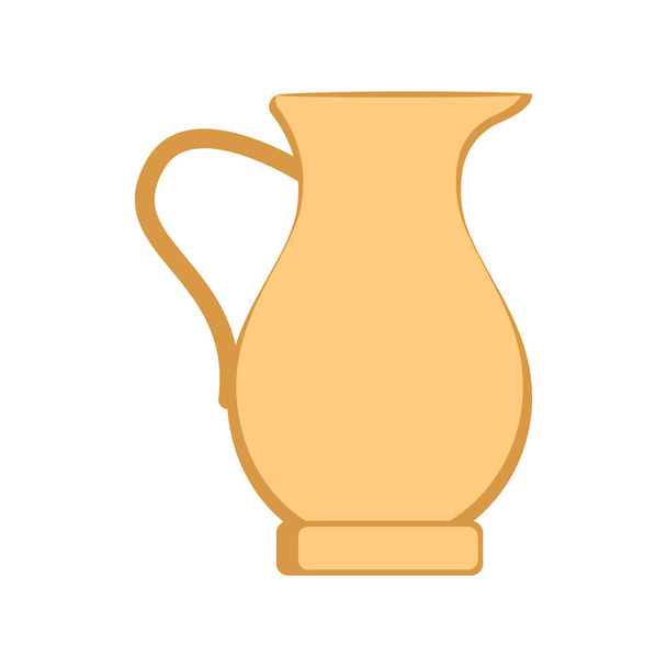 Traditional juice jar icon - Vector, Imagen