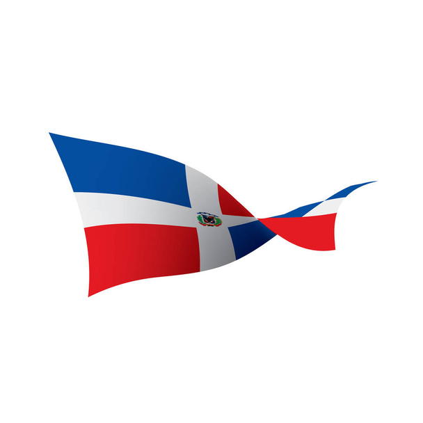 Dominicana прапор, Векторні ілюстрації - Вектор, зображення