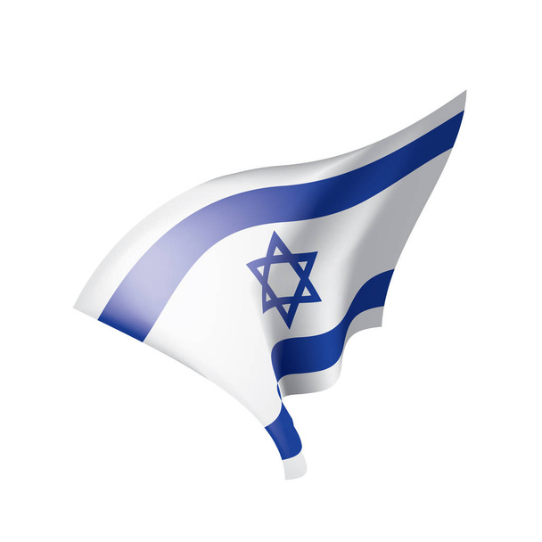 Bandera de Israel, ilustración vectorial
 - Vector, Imagen