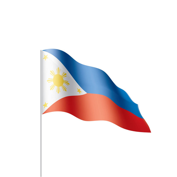 Bandera de Filipinas, ilustración vectorial
 - Vector, imagen
