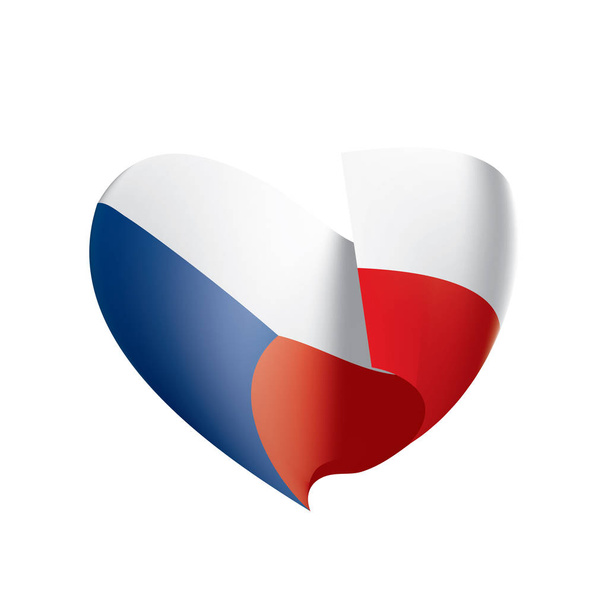 Bandeira da Checoslováquia, ilustração vetorial
 - Vetor, Imagem