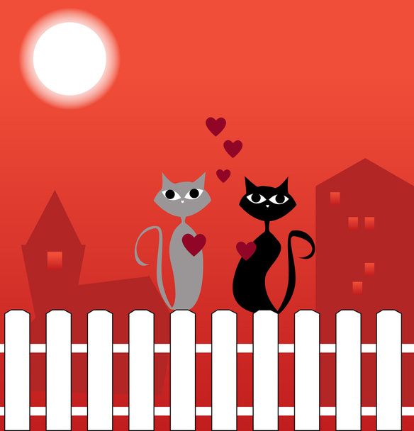кошки в любви - Фото, изображение