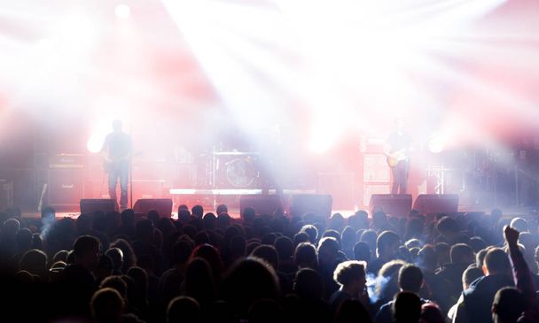 Stage lights on concert. Lighting equipment - Photo, Image