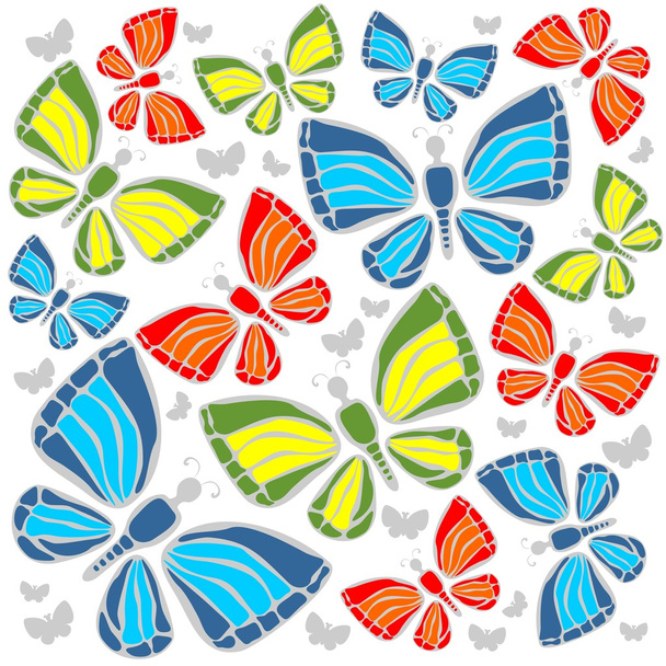 butterflies background - Photo, Image