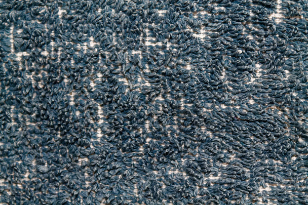 Tessuto di tovagliolo di cotone bianco blu texture colore
 - Foto, immagini