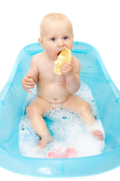 Little boy in bath - Fotografie, Obrázek