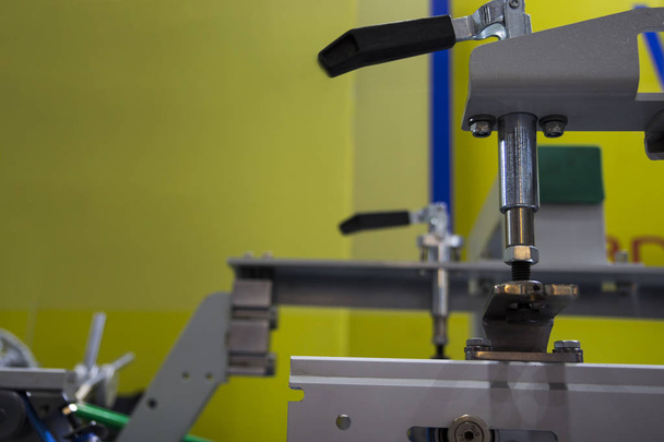 bir klasör katlama yapıştırma Makinası makinesi detay  - Fotoğraf, Görsel