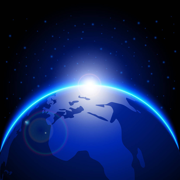 planet earth background - Vector, Image