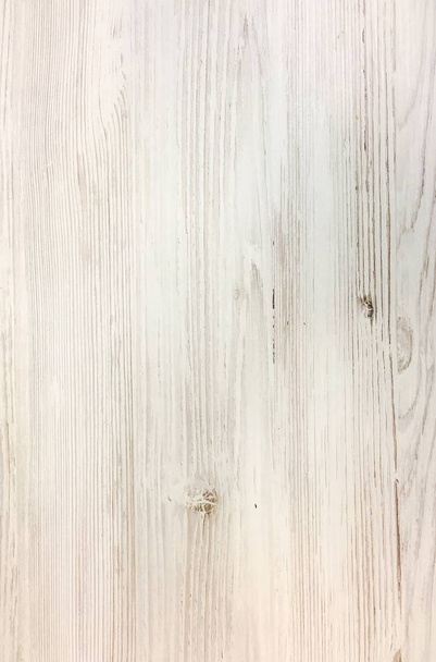 Licht wit wassen zachte houtstructuur oppervlak als achtergrond. Grunge witgekalkte houten planken patroon top tabelweergave. - Foto, afbeelding