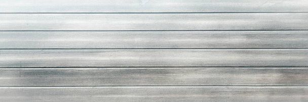 Laver blanc clair surface de texture de bois tendre comme fond. Grunge planches en bois blanchies à la chaux modèle de table vue de dessus
. - Photo, image