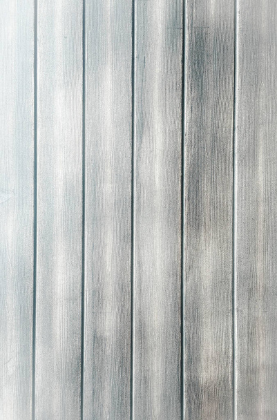 Luz branca lavar superfície textura de madeira macia como fundo. Grunge caiado tábuas de madeira tabela padrão vista superior
. - Foto, Imagem