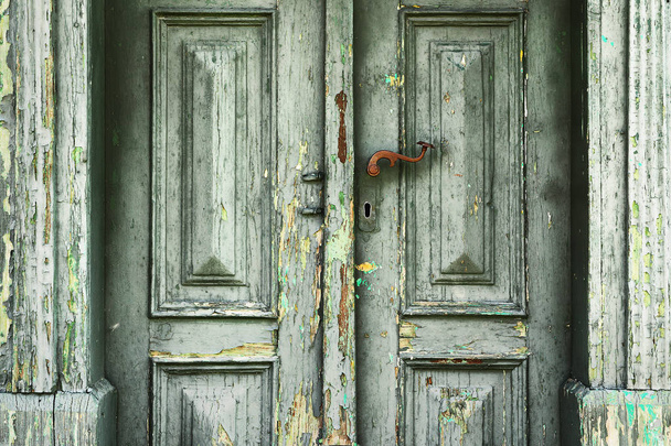 detail of old wooden door - 写真・画像