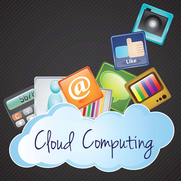 Cloud Computing - Vector, Image