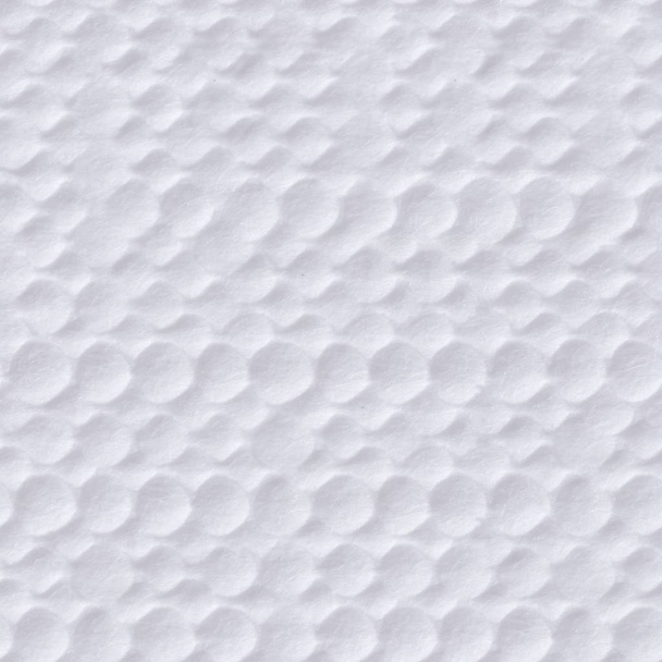 weiße Papiertextur mit Spachteloberfläche. nahtloser quadratischer Backgr - Foto, Bild