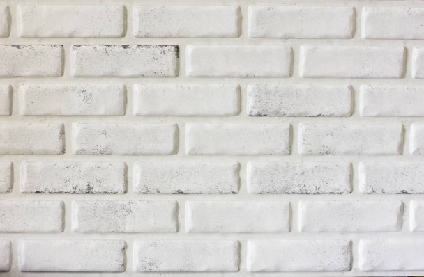 Blanc brique doublée fond texture murale
 - Photo, image