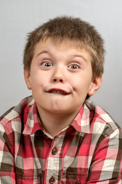 Child making ugly faces 12 - Photo, Image
