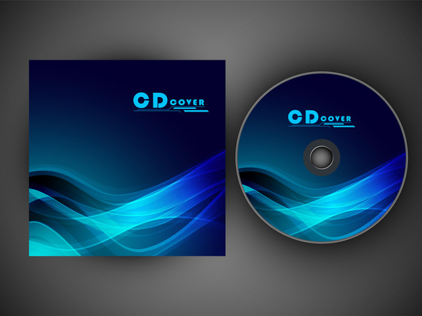 CD Cover design for your business. EPS 10. - Vektör, Görsel