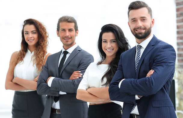 group of smiling business people - Photo, Image