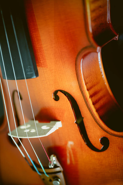 Close-up of Violin - Foto, Imagem